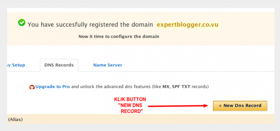 cara mengganti domain blogspot 1