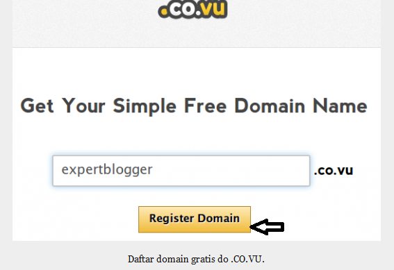 daftar domain gratis